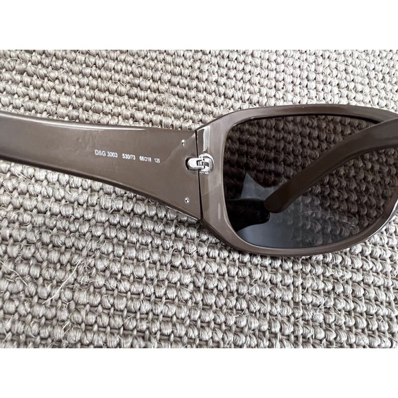 $345 Dolce & Gabbana DG 3003 Monogram Elastic Crossed Amore Capri Sunglasses L main image 6